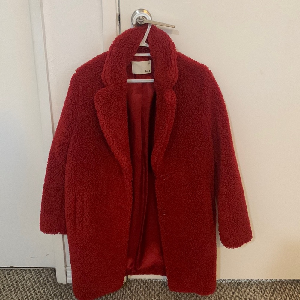 Wilfred Free Teddy Cocoon Jacket